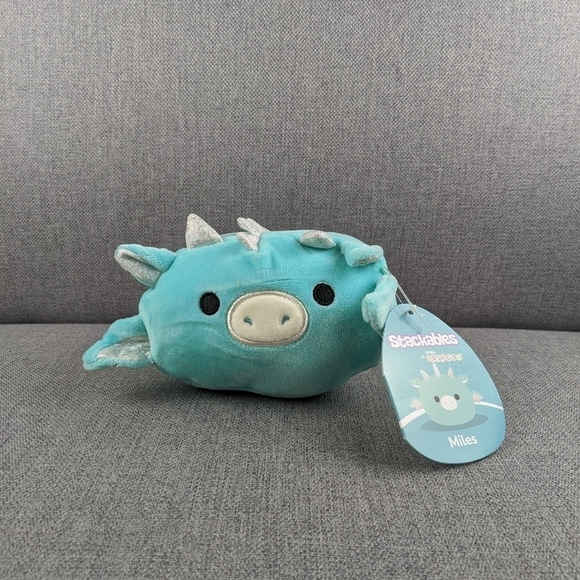 Squishmallows Stackables Miles the Dragon 5" - Picture 1 of 4